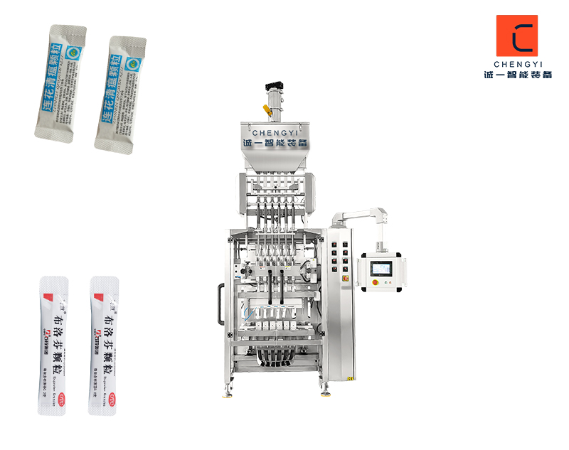 中藥顆粒包裝機(jī)_全自動中藥顆粒多列包裝設(shè)備